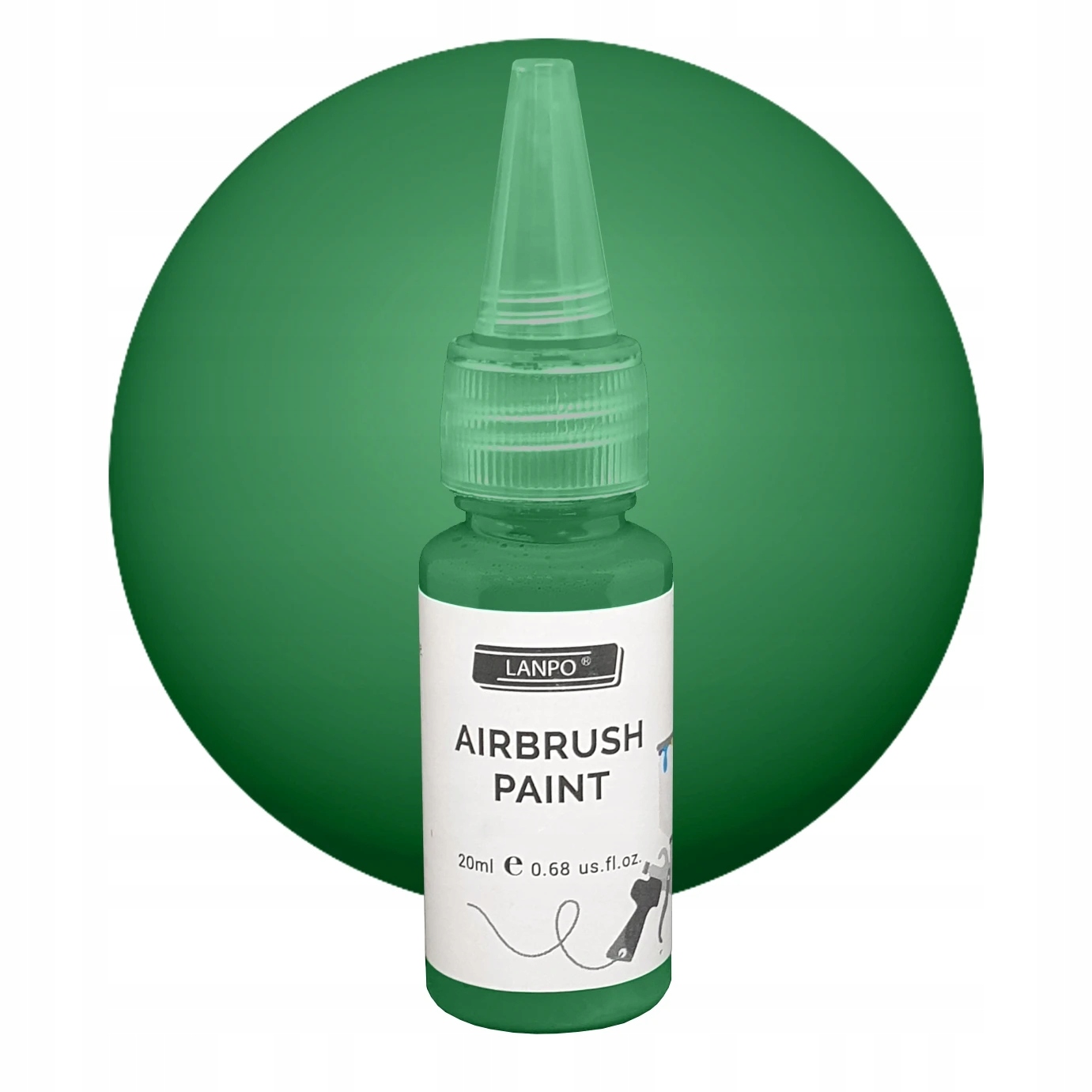 Lanpo Airbrush Paint 20ml Green