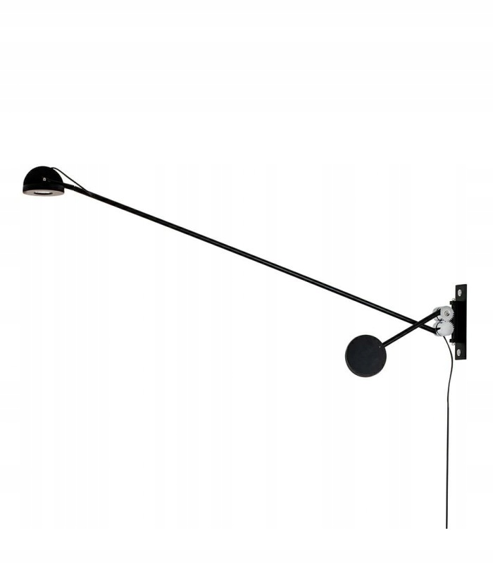 Moosee lampa ścienna Gear czarna