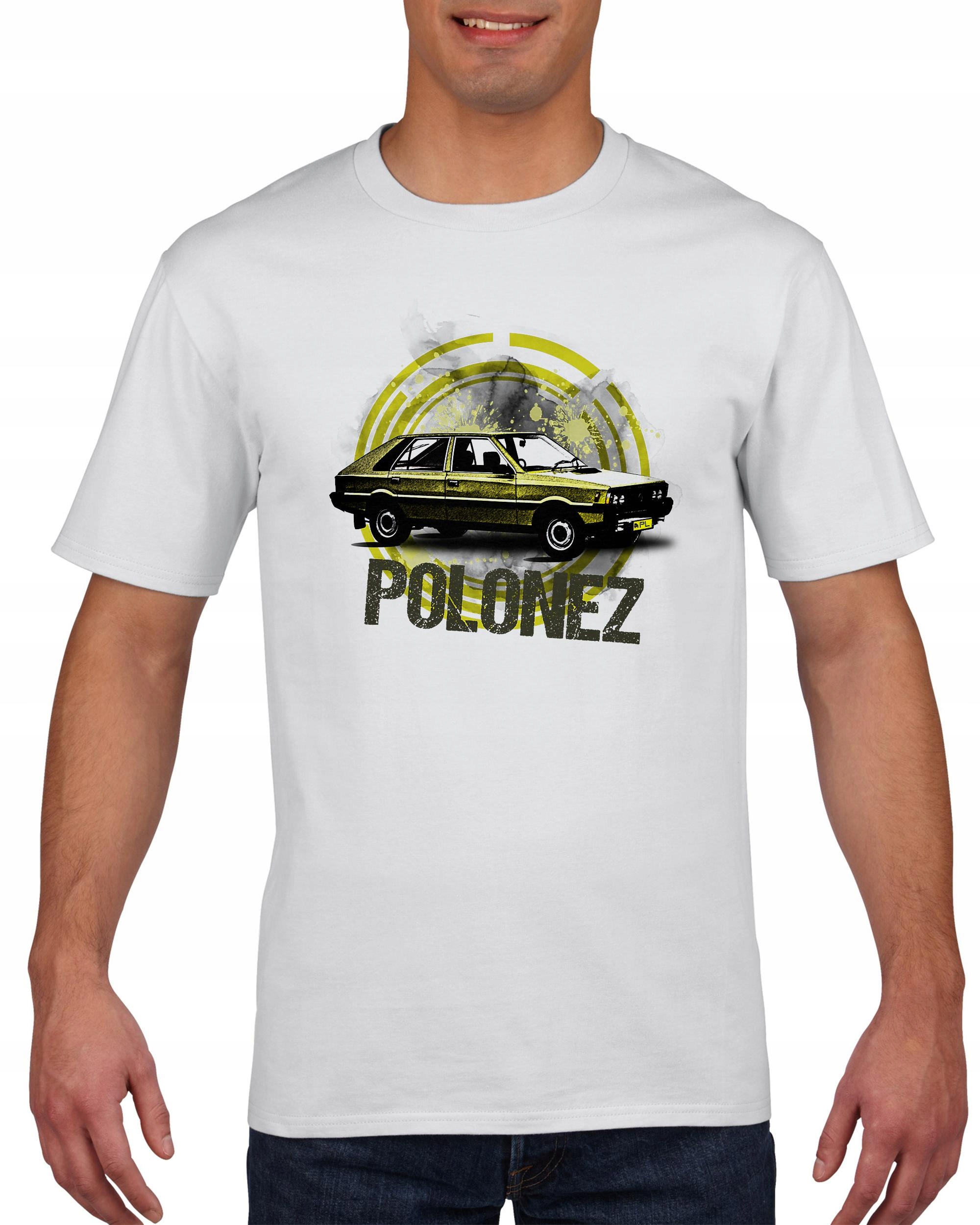 

Koszulka męska Auta Legendy Prl Polonez Fso 83 XXL