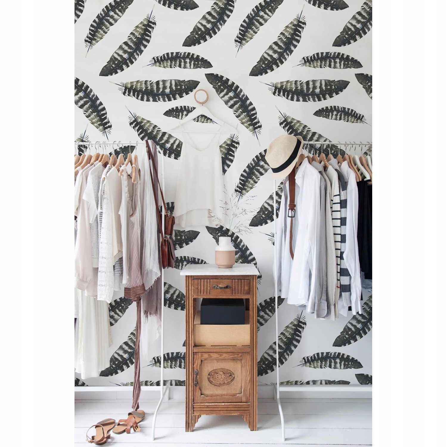 

Samoprzylepna fototapeta Pióra styl boho 250x104cm