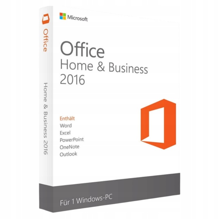 Microsoft Office 2016 1 PC / бессрочная лицензия BOX