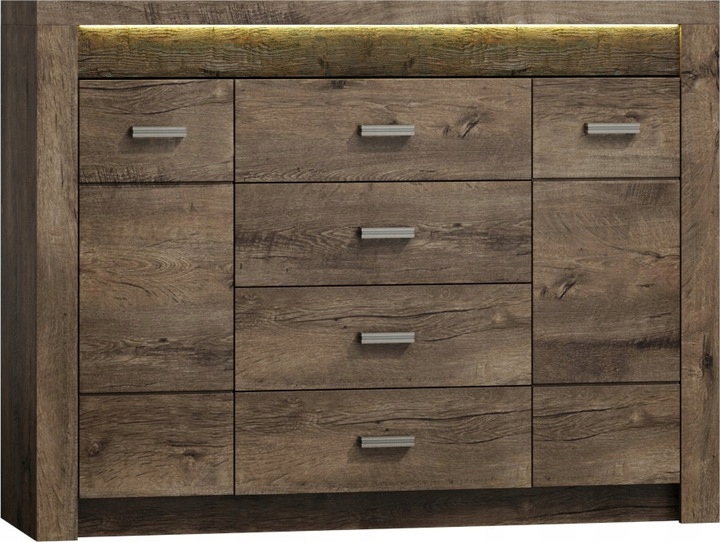 Komoda INDIANAPOLIS I7-3 KOLORY Kod producenta INDIANAPOLIS I7 JESION CIEMNY