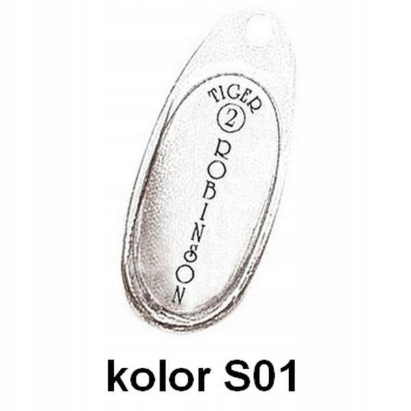 Błystka Obrotowa Tiger #1 S01 3,5g 1szt Robinson