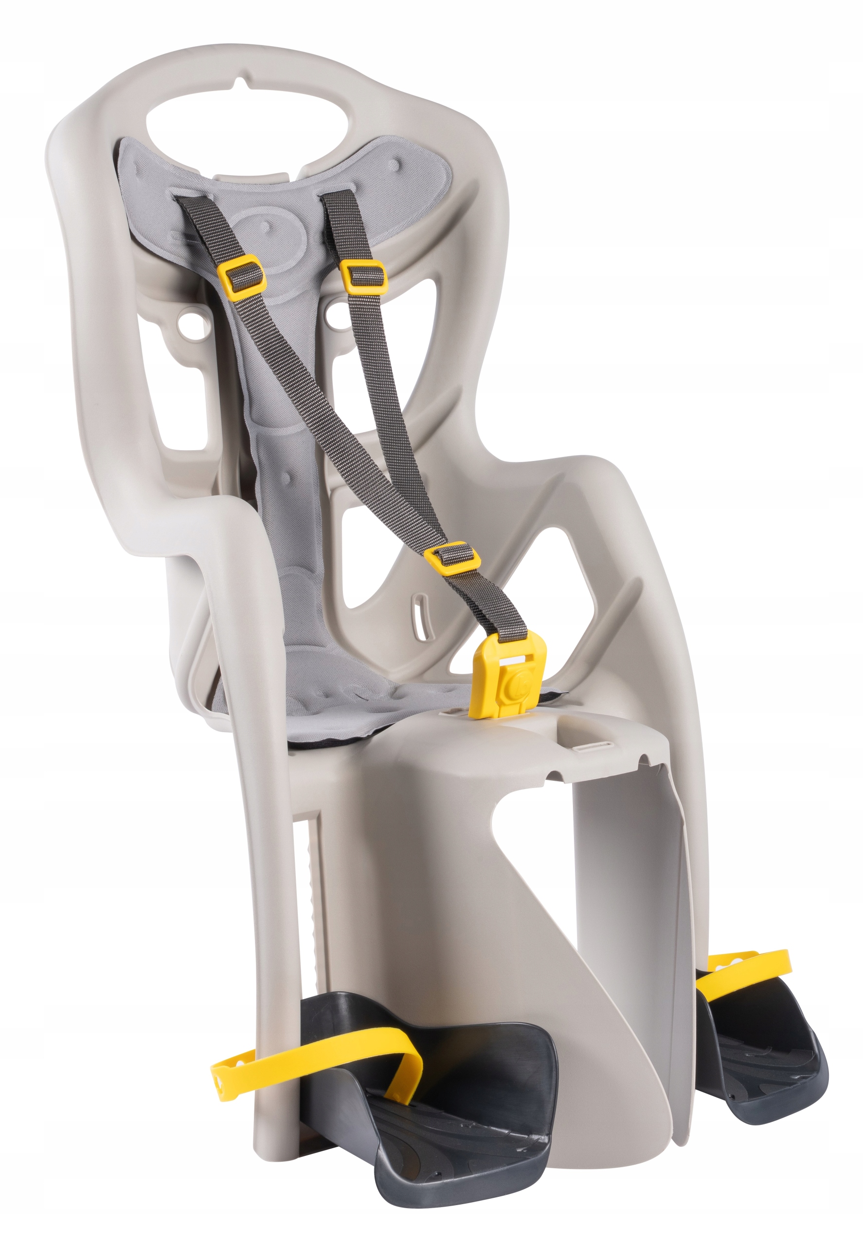 Bellelli Pepe Dětská sedačka, zadní nosič, hedvábně šedá