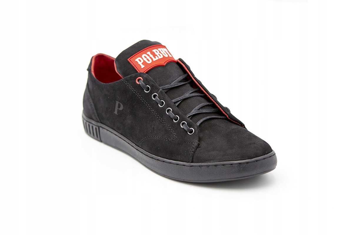 

Hit! Buty męskie skóra casual black od dobrebutypl