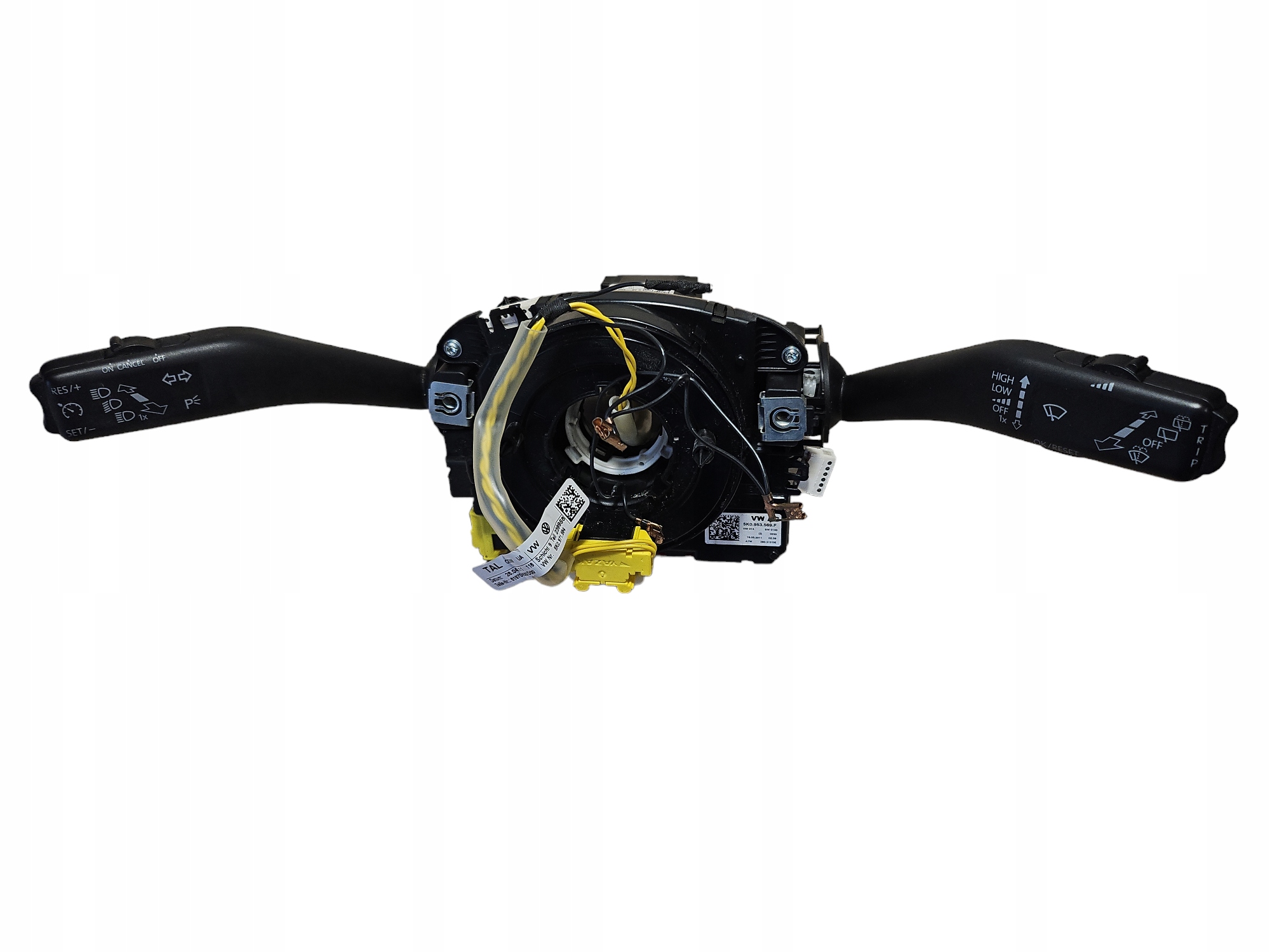 PRZEŁĄCZNIK ZESPOLONY TAŚMA MANETKI AUDI Q5 II 80A 5K0953569F