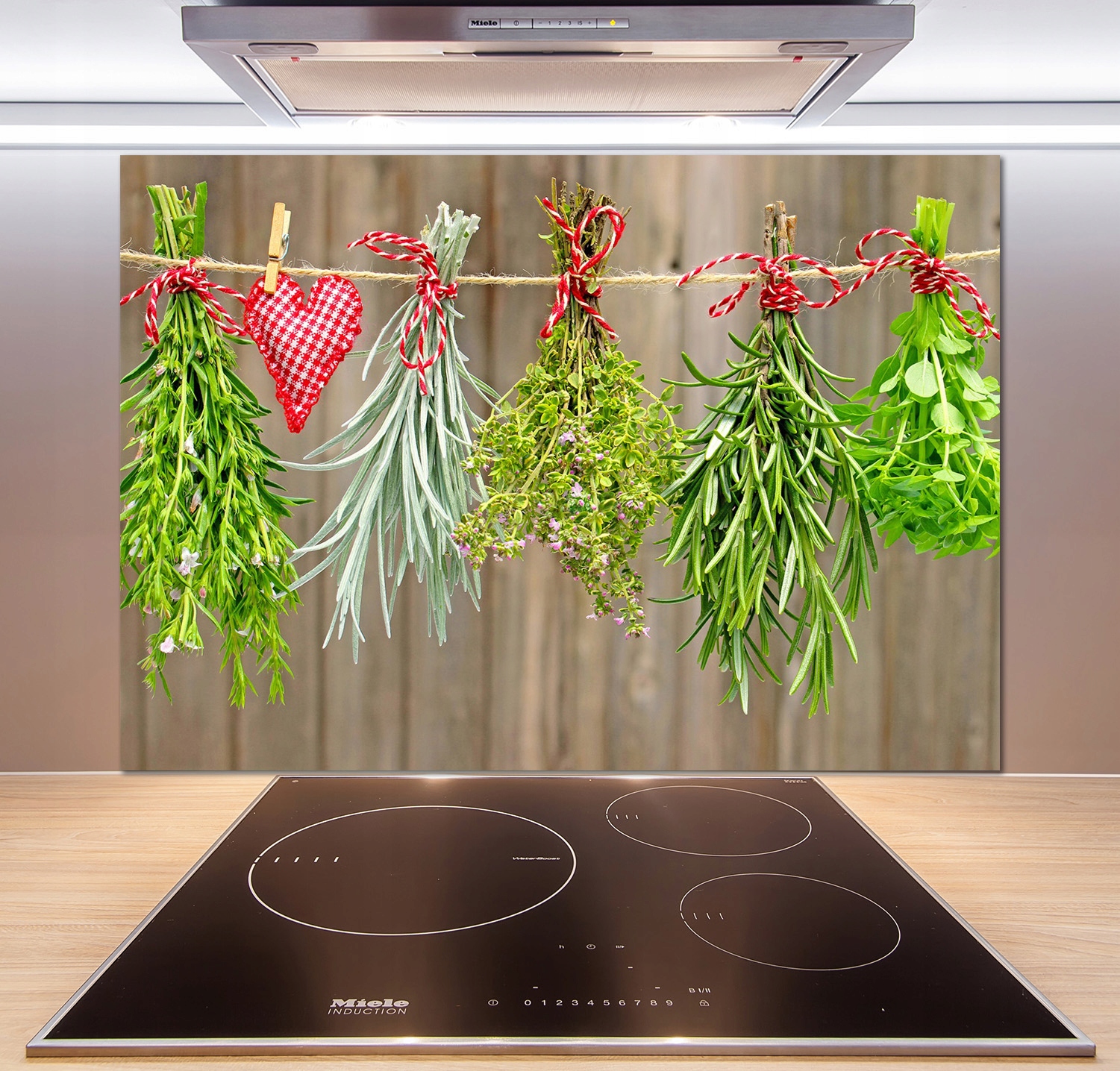 

Panel do kuchni Zioła na sznurku 100x70 cm + Klej