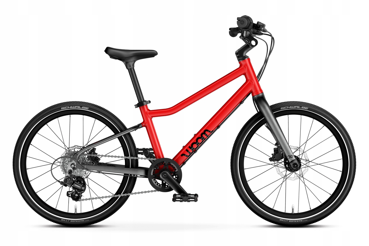 Woom 4 Explore Woom Red Lekki rower dziecięcy 20"