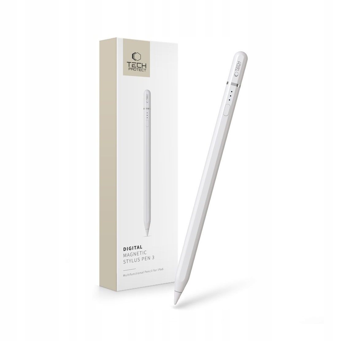 Rysik magnetyczny do iPad Tech-Protect Digital Stylus biały