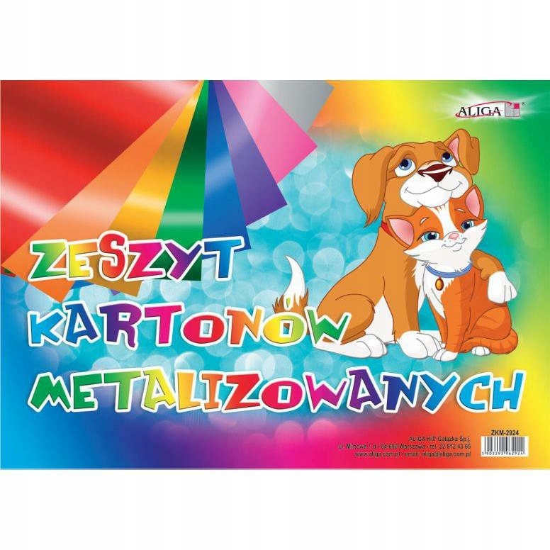 FÉMEZETT karton füzet B4 ALIGA