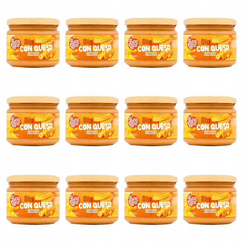 Poco Loco Dip Con Queso-Cheese 300g X12