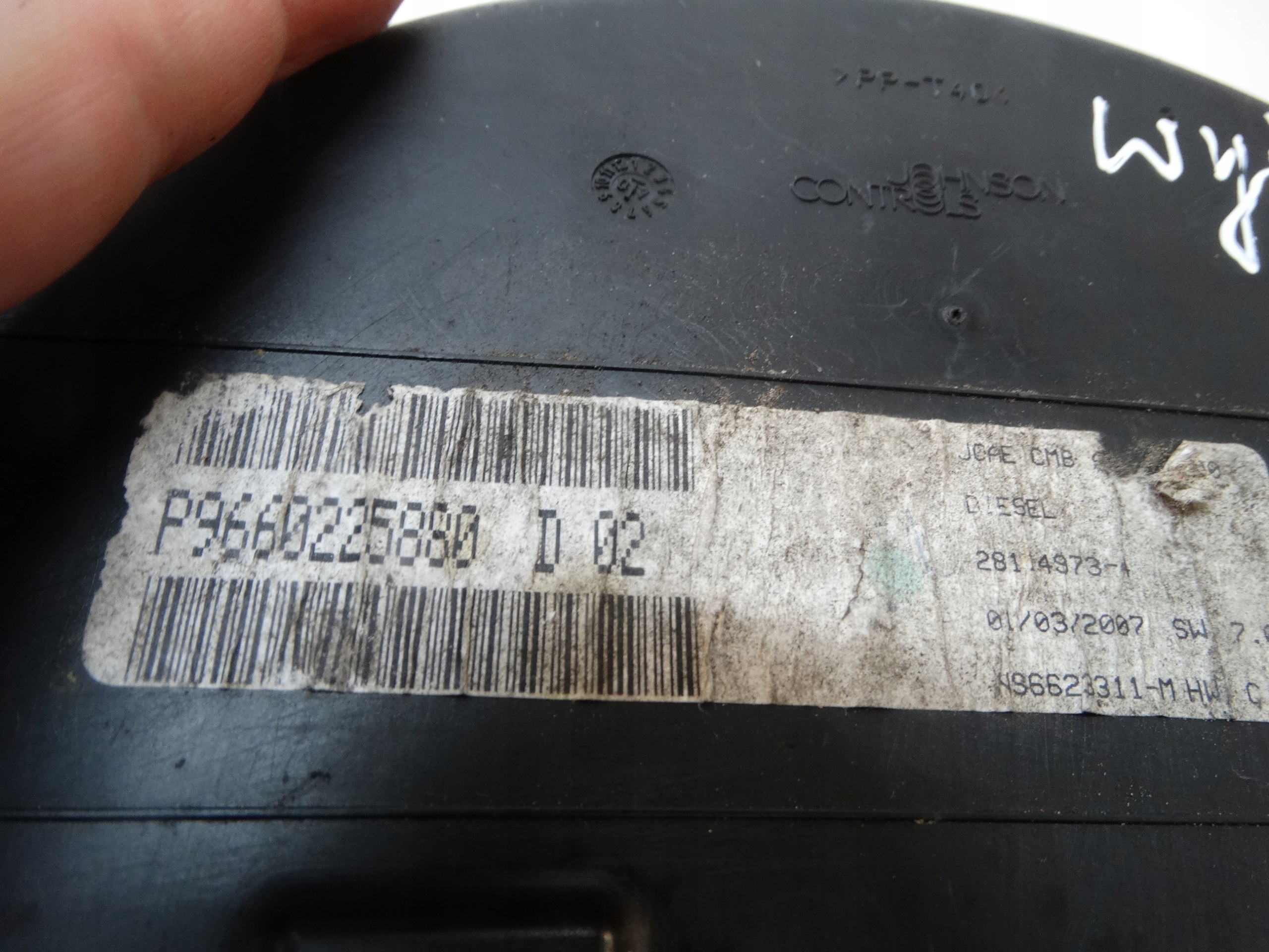 dials dials CITROEN C2, C3 petrol 9660225880