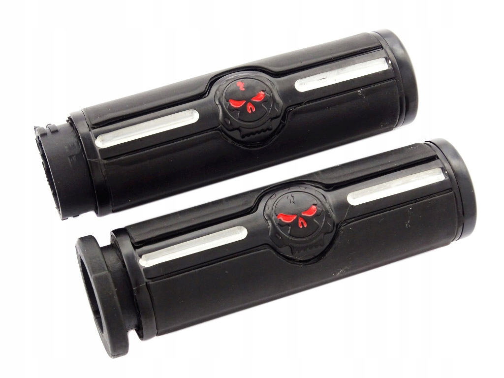 MANETKI MOTOCYKLOWE CALOWE CAL 25,4MM HARLEY HD CHOPPER DRAG CZASZKA