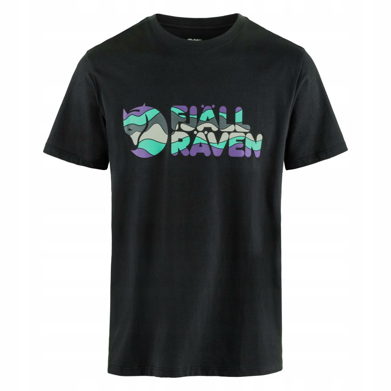 Pánské tričko z organické bavlny Fjallraven Multicolor Logo S