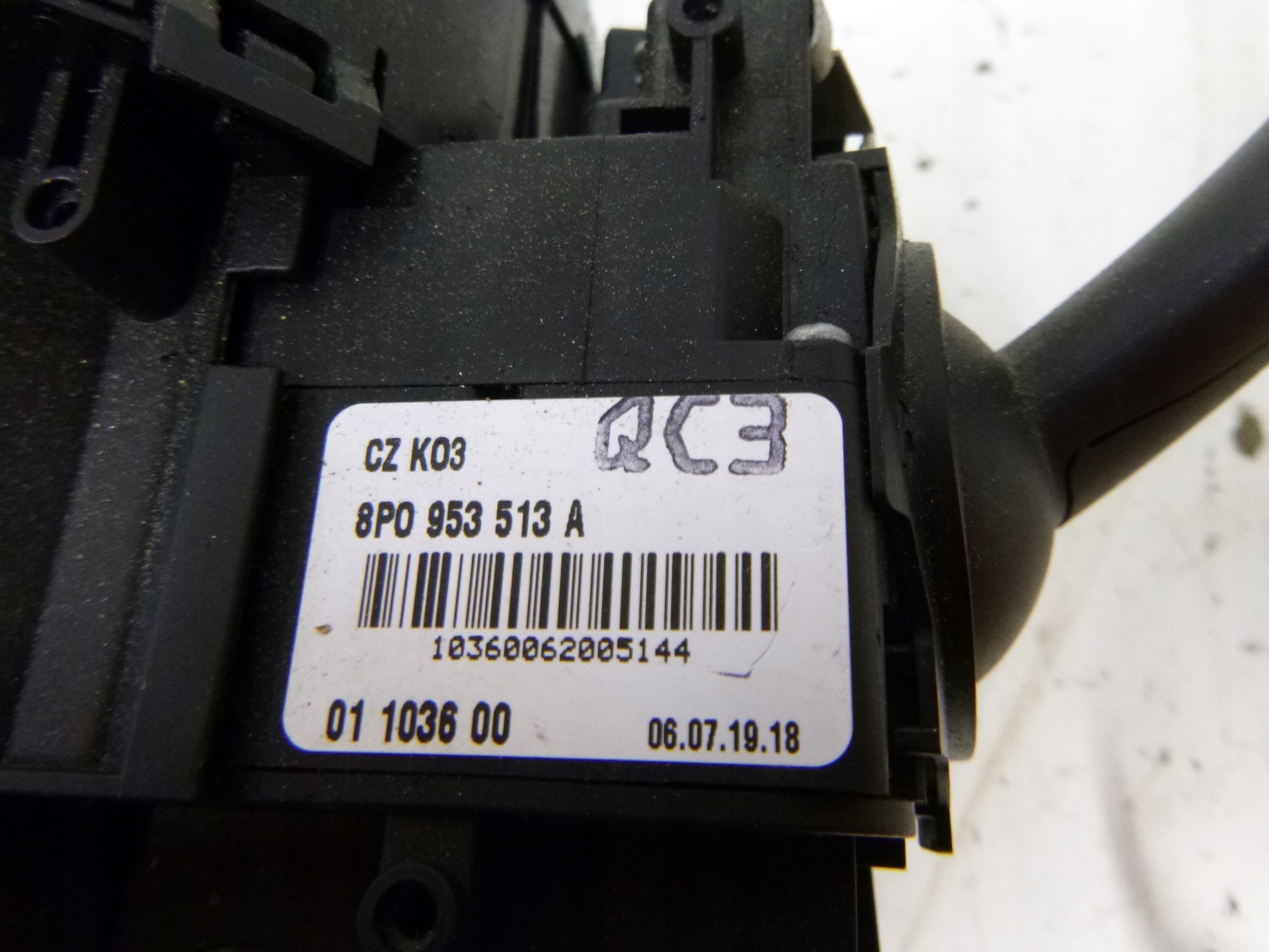switch ring module AUDI A3 8P SPORTBACK 1K0953549AH 8P0907137BJ 2006