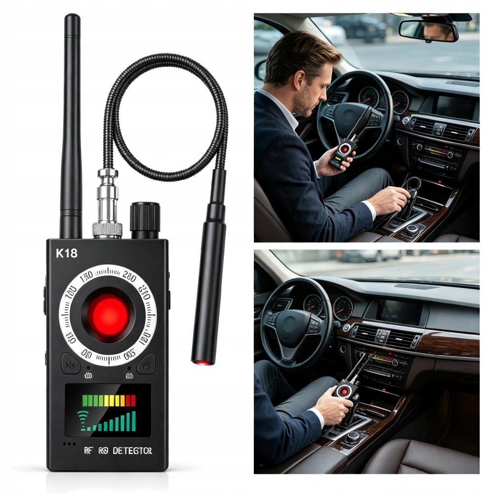 Profesionální detektor odposlechů a skrytých kamer Gps lokátorů Gsm
