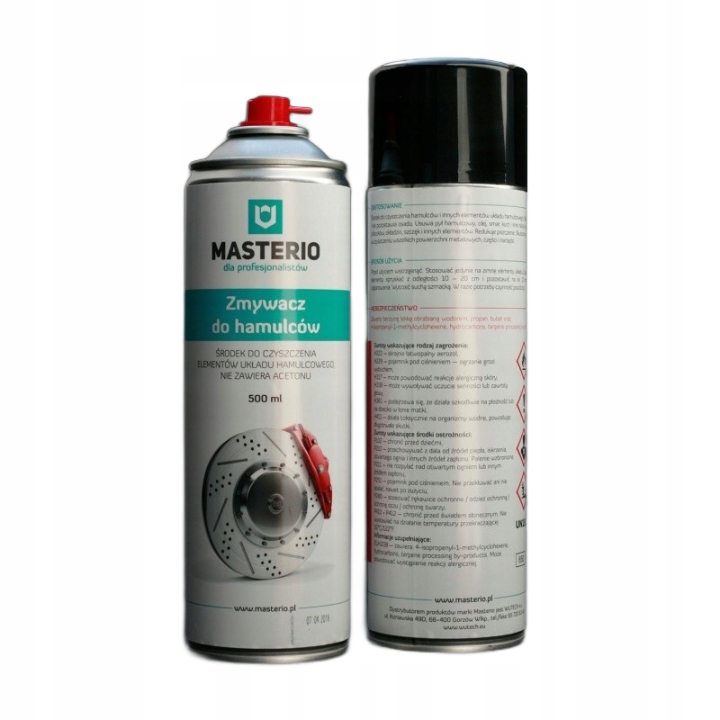 

Zmywacz Do Tarcz Hamulców 500 ML