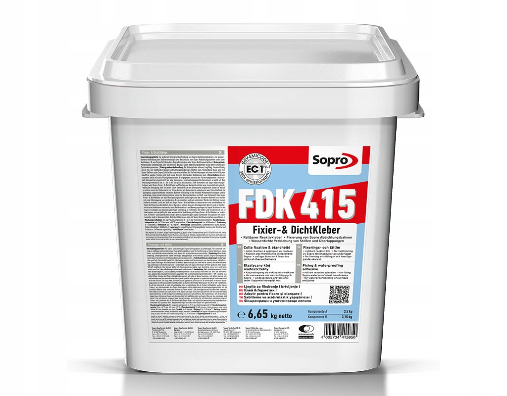 

Sopro FDK415 Klej Wodoszczelny Do Taśm I Mat