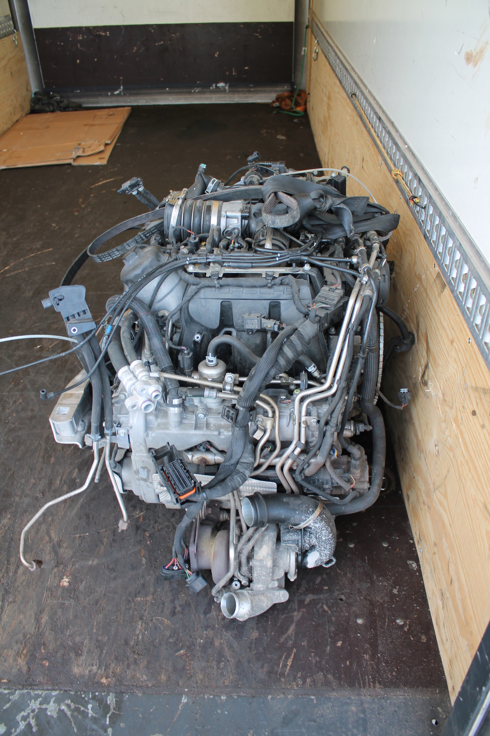engine complete PORSCHE 991 3,0 DPE 20 TYSKM