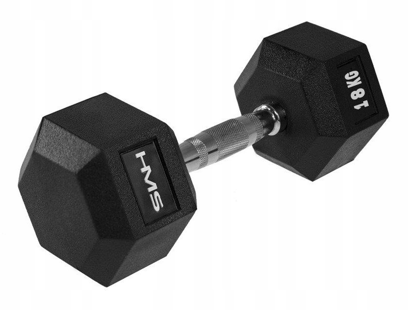 Hantla do ćwiczeń Hms Hex Pro 18 kg