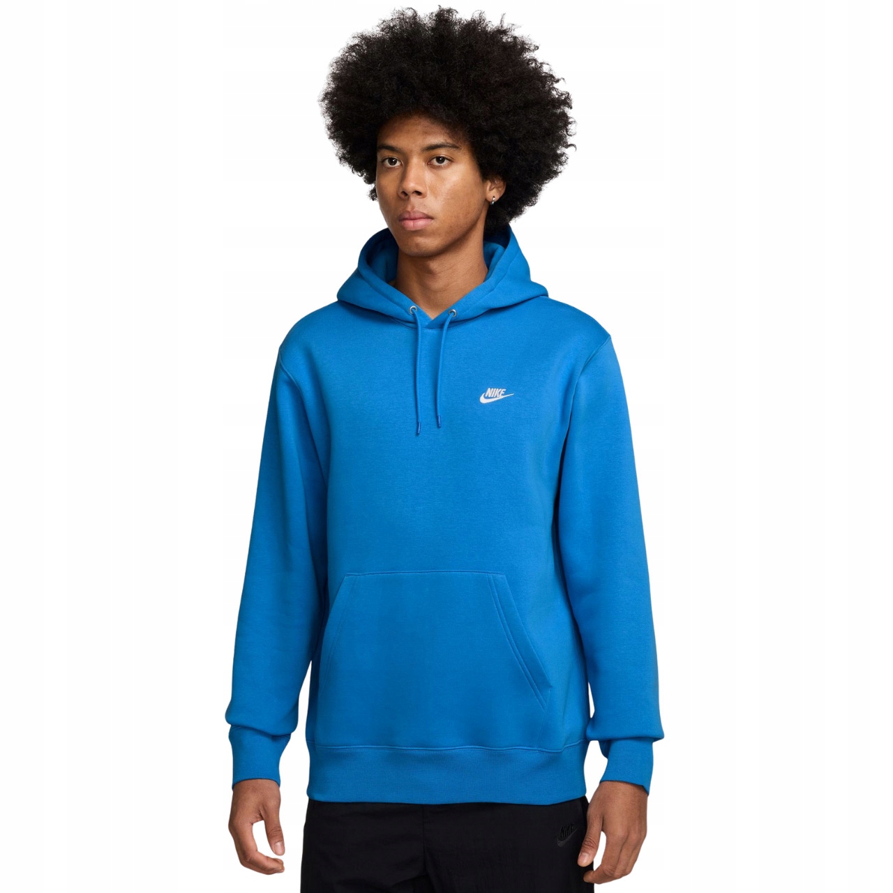Pánská Mikina Nike Sportovní bavlněná S Kapucí Club Bb vel M