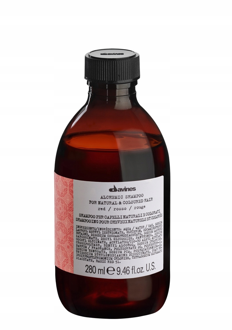 Davines Alchemic Red Šampon zvýrazňující červenou barvu 280 ml