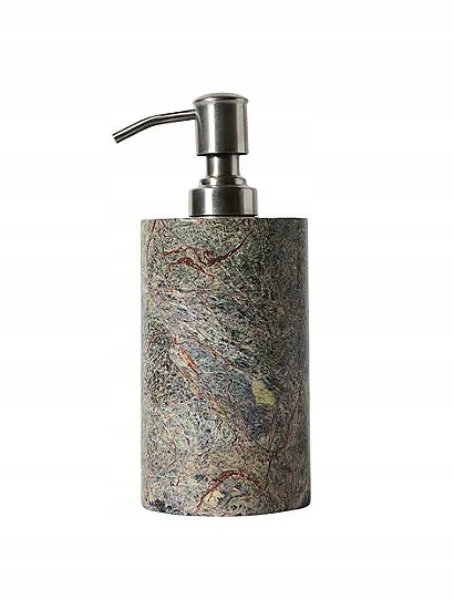 Muubs Vita Mramorový dávkovač mydla alebo tekutiny zelený