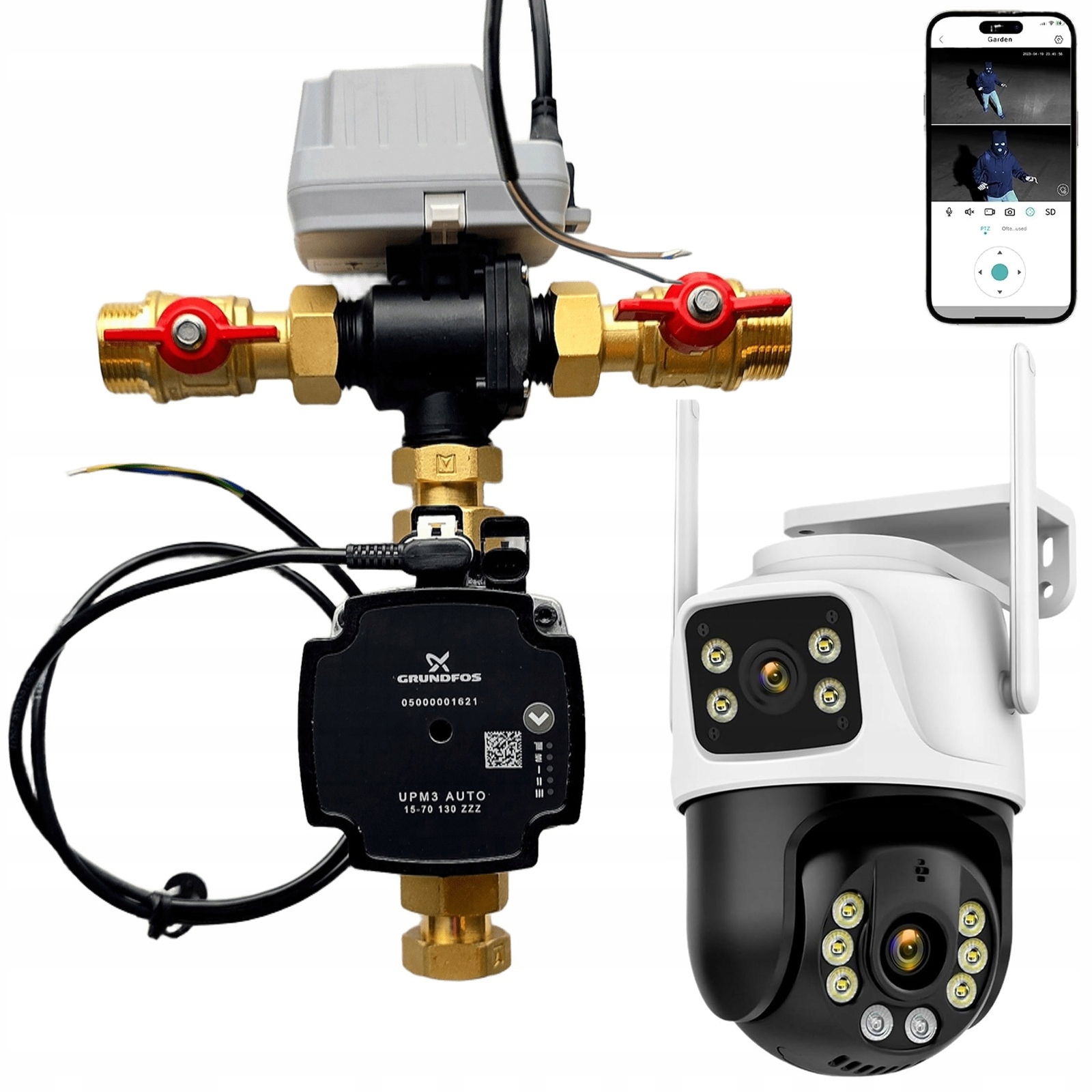 Modul prepínania ventilu Usv elektronická pumpa Grundfos Afriso Darček