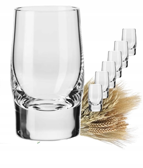 

Kieliszki do wódki shotów Tequili 6szt 50ml.KROSNO