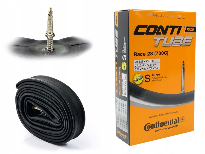 

Dętka Continental Race 28 Presta 60mm 20-622/25