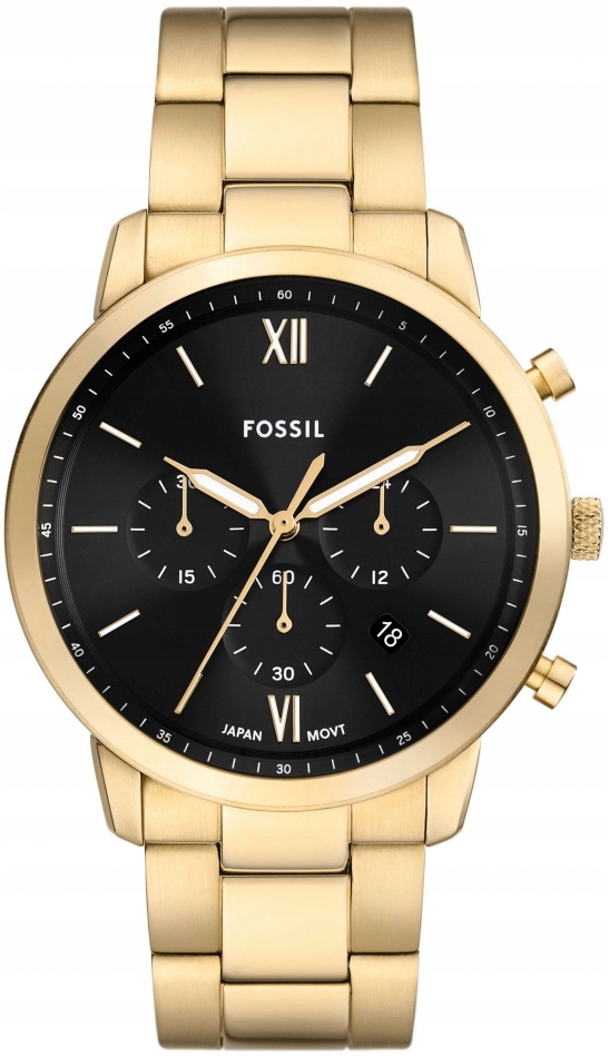Hodinky pánské Fossil FS6093 zlaté fashion