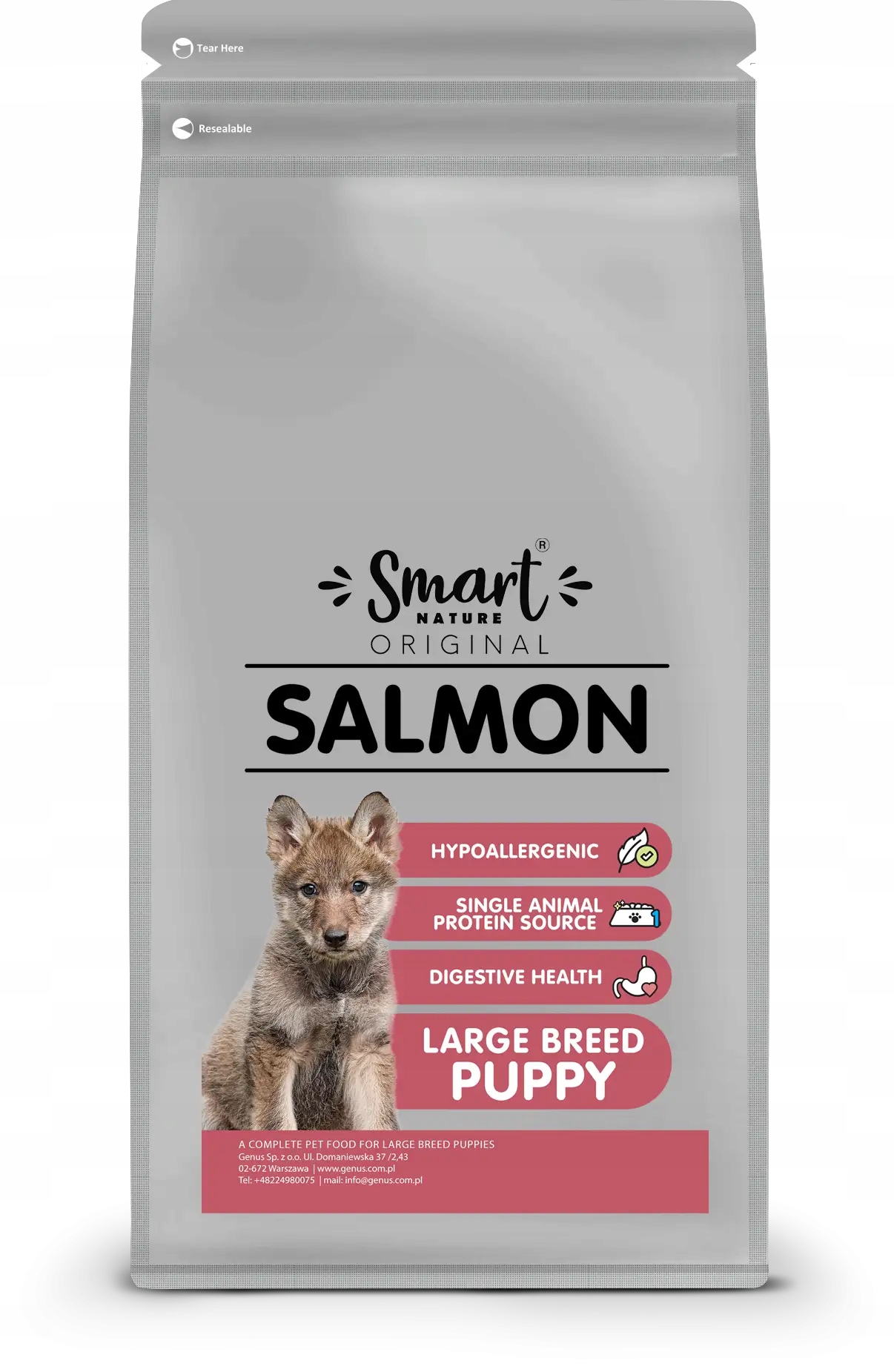 Smart Nature Original Puppy Single Protein Salmon 2 kg Monoproteinové krmivo