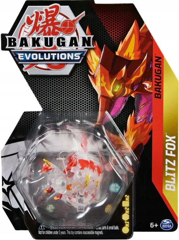 

Bakugan Evolutions Figurka Kula Diamond Blitz Fox