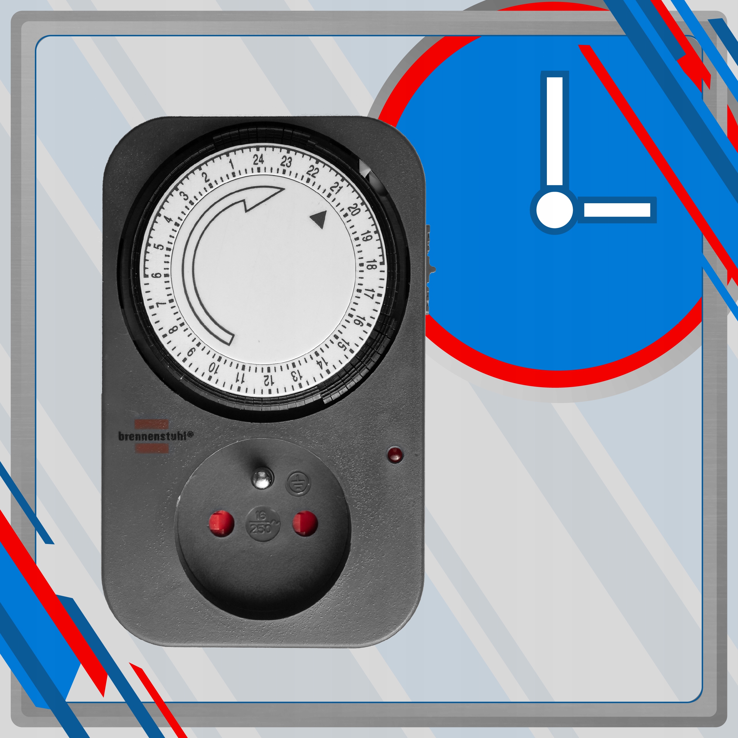 Programator czasowy włącznik wyłącznik timer Typ gniazda Gniazdo