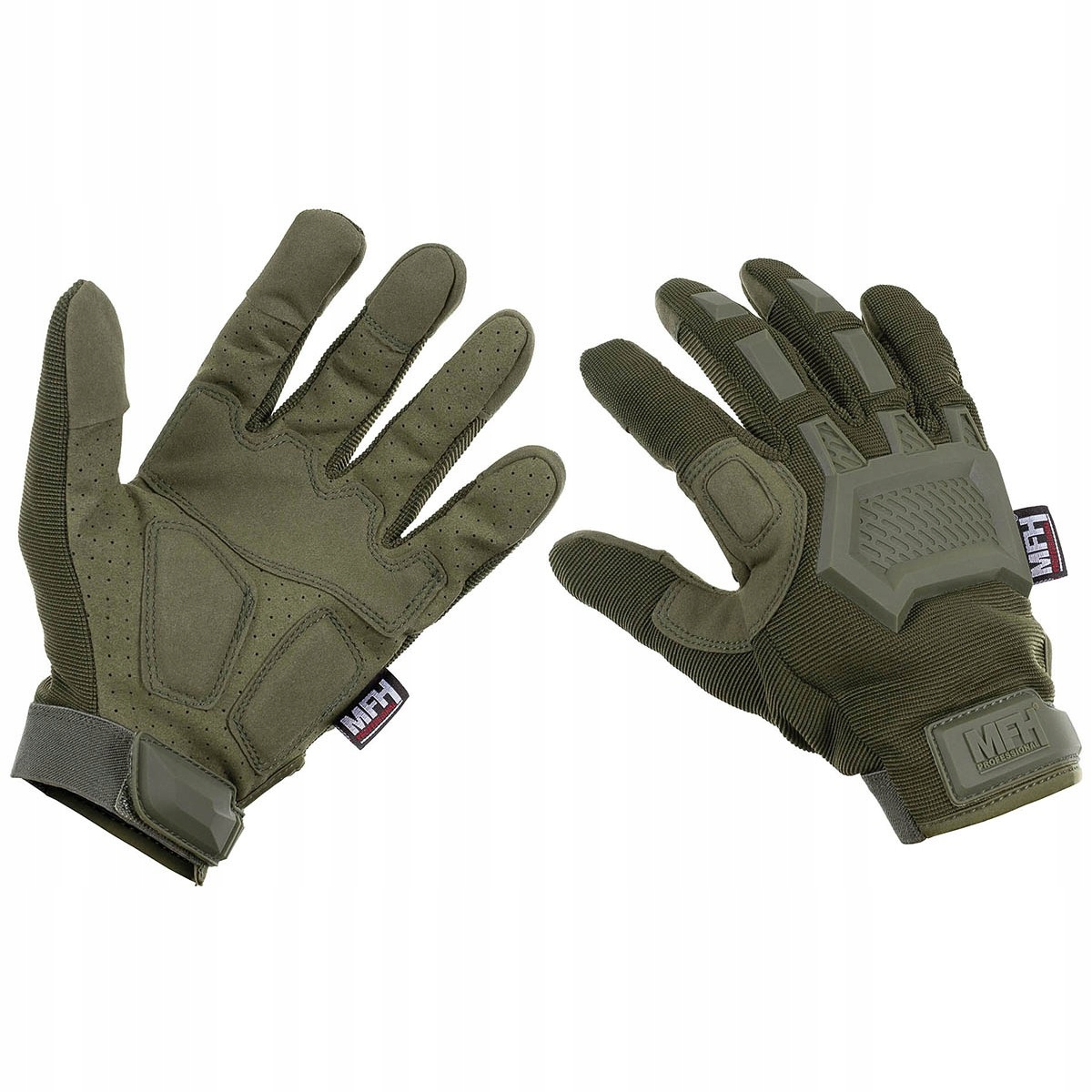Rękawice taktyczne Mfh Tactical Glooves Action Zielone M