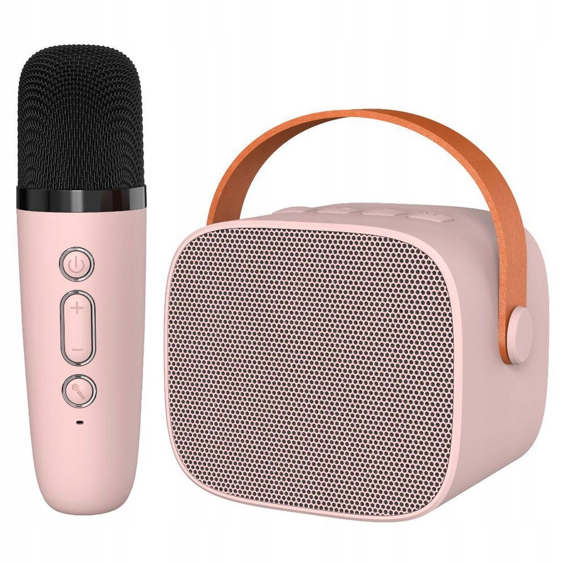 ZESTAW KARAOKE BEZPRZEWODOWY Z BLUETOOTH MIKROFON + GŁOŚNIK DLA DZIECI Marka AMT
