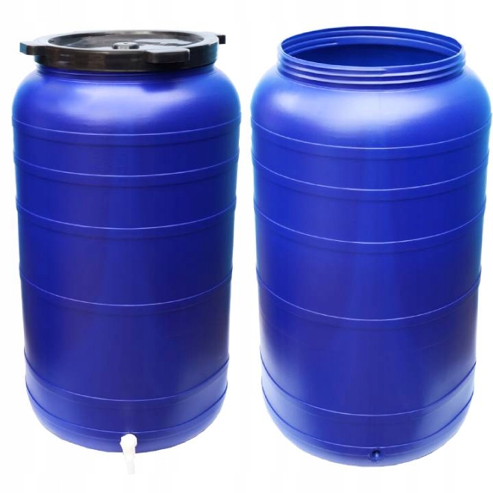 

Beczka Plastikowa 250 L Szeroki Wlew Kranik