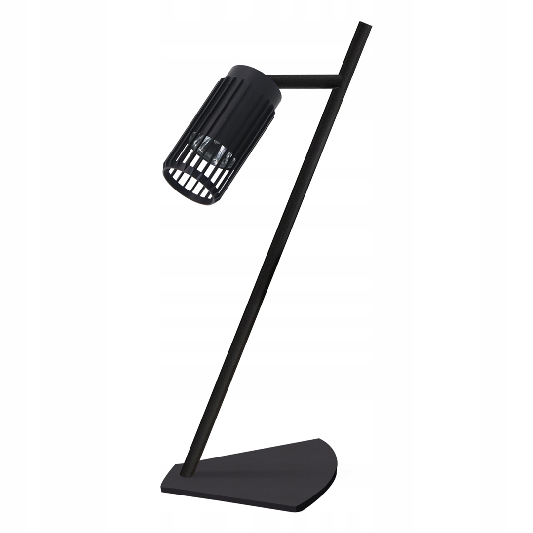 Noční Lampa Vertical Nastavitelná Černá Kovová Stínidlo 1xGU10 42cm Pokoj