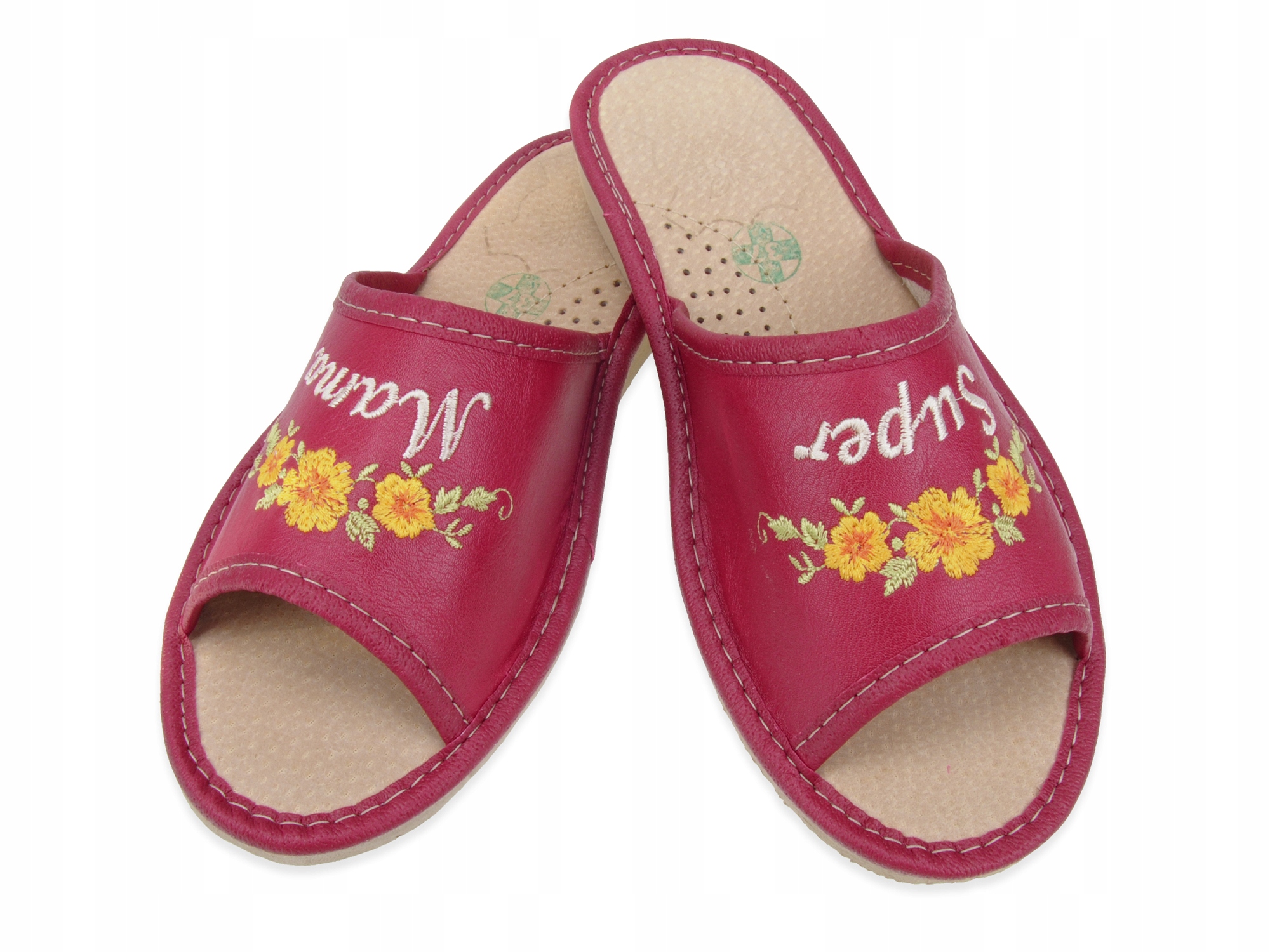 PREZENT Kapcie haft SUPER MAMA - Dzień Matki nr 42