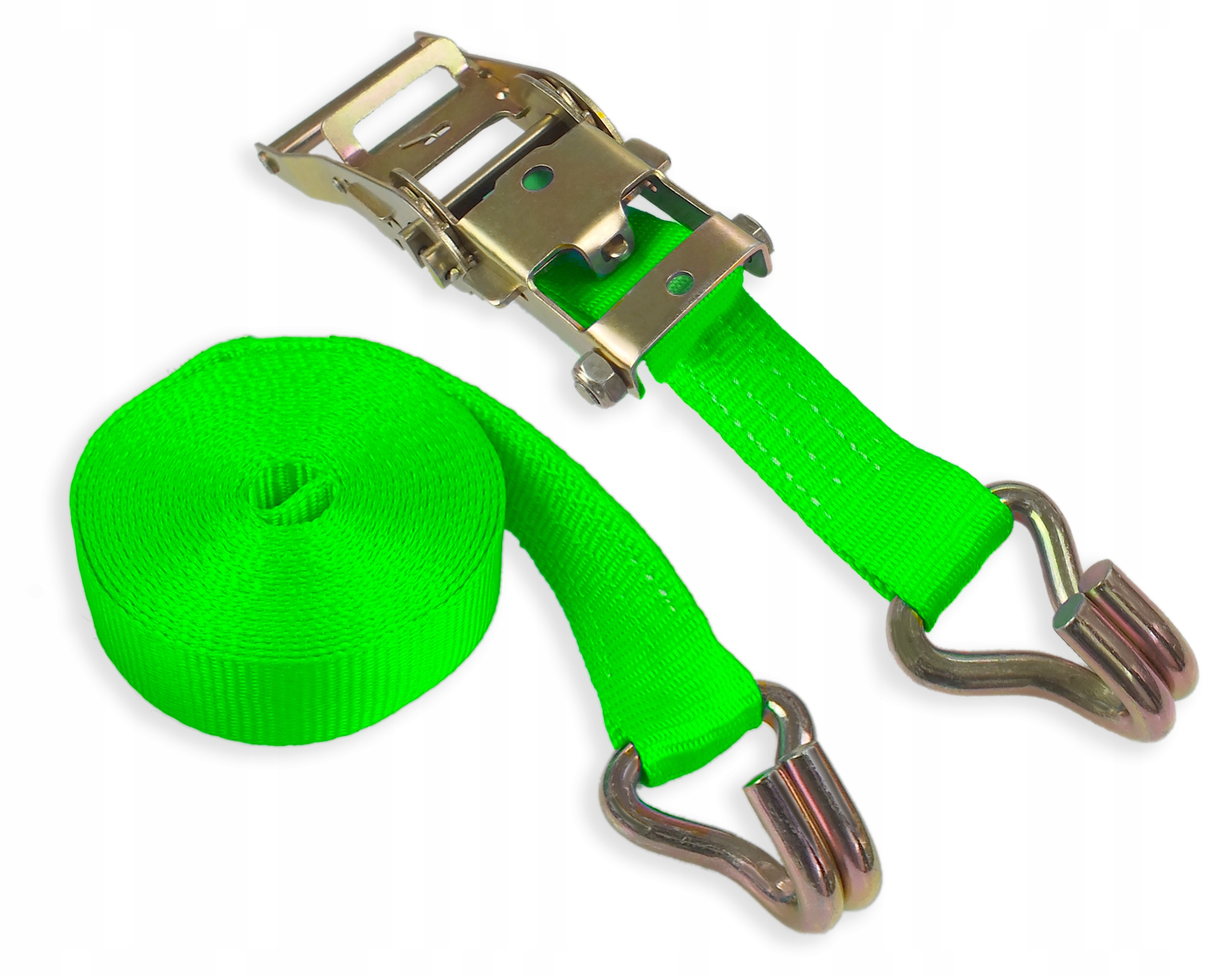 Pas Transportowy Mocujący 2m 35mm Pasy Transportowe Z Napinaczem Komplet