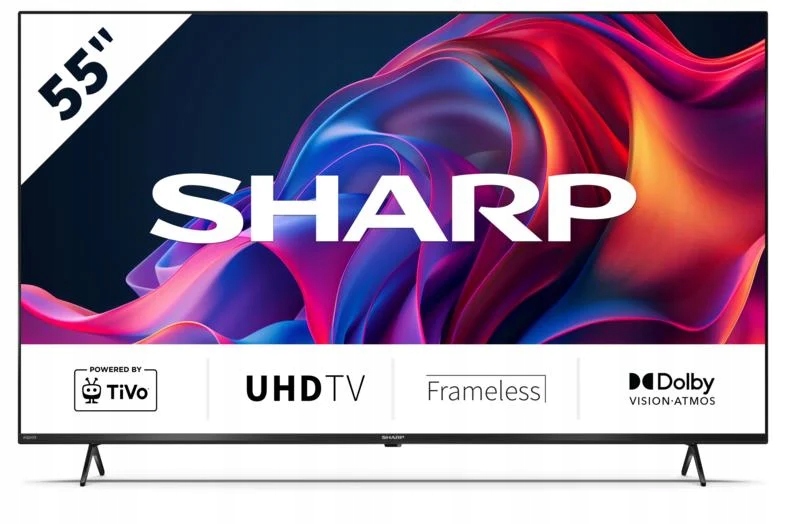 Telewizor Led Sharp 4T-C55GK4745EB 55" 4K Uhd czarny