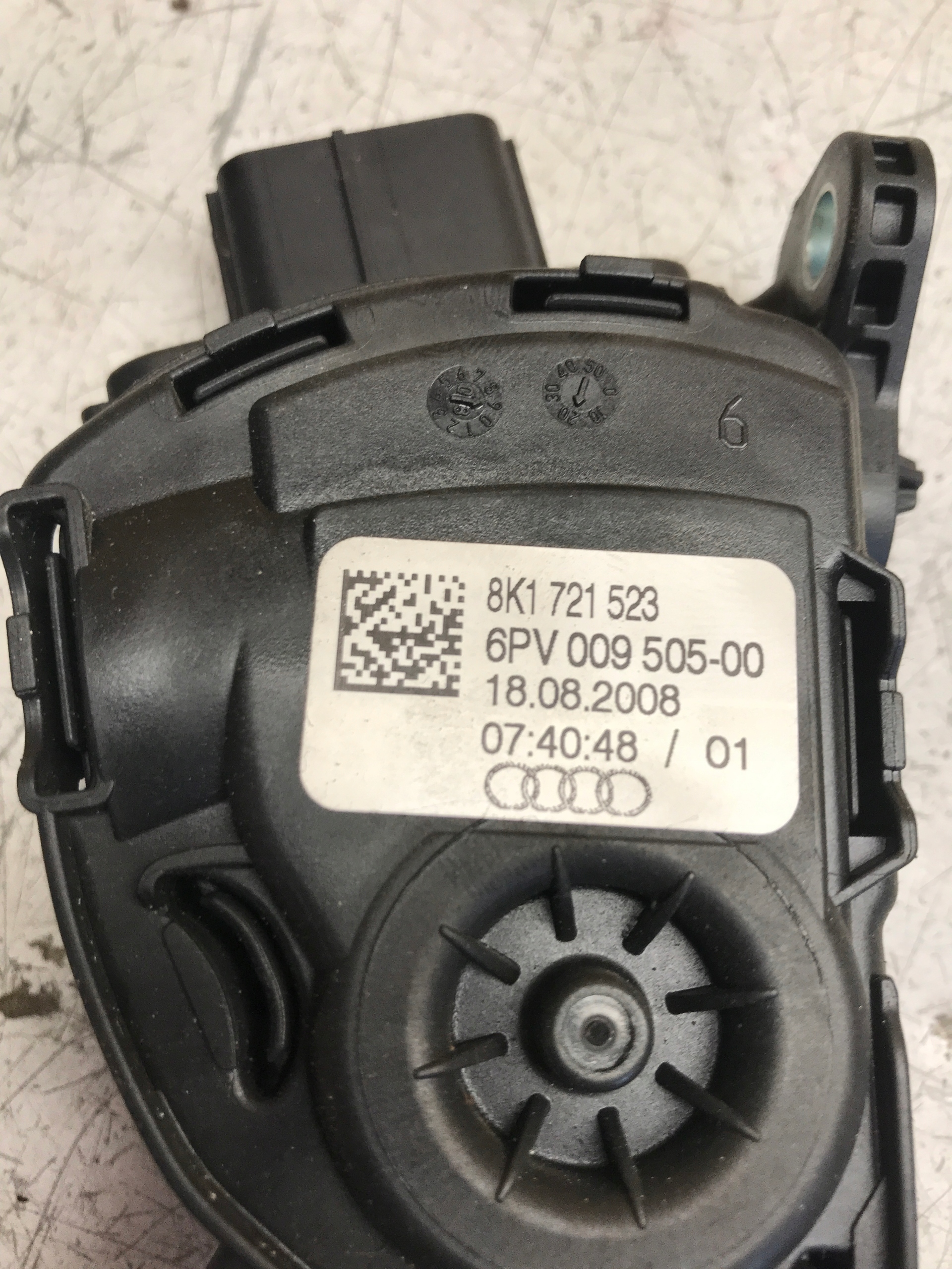 potentiometer Gaspedal AUDI A4 B8 8K1721523