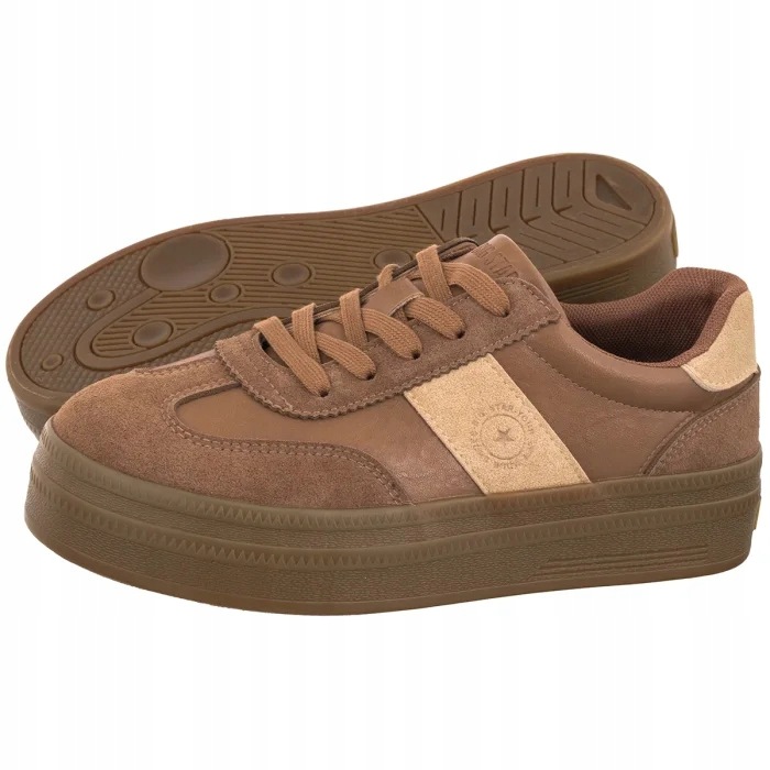 Dámské tenisky Big Star Hnědé UU274015 Brown
