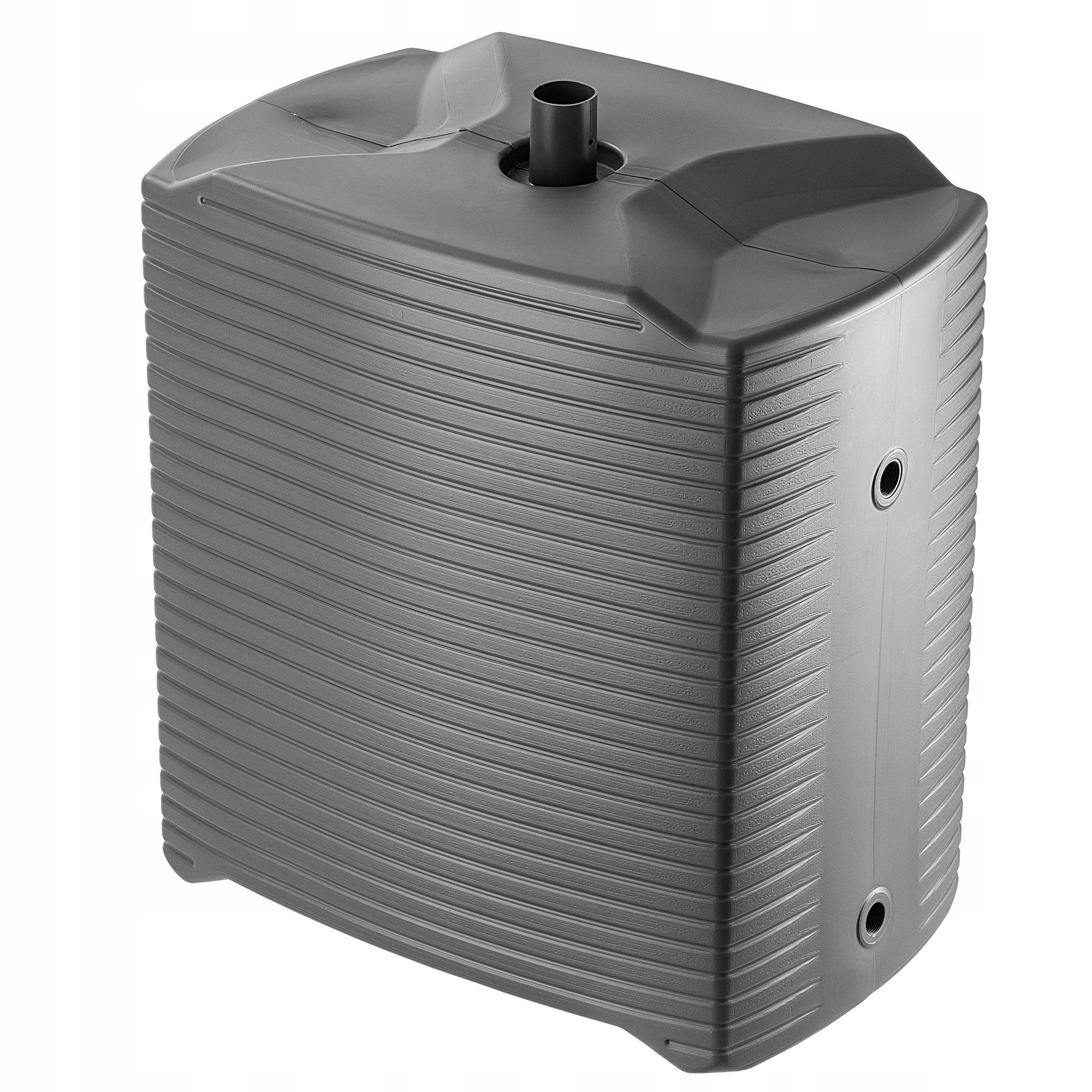 Nádržka Na Dažďovú Vodu 125 L Modulárny Sud Tvrdá Antracitová Kadax