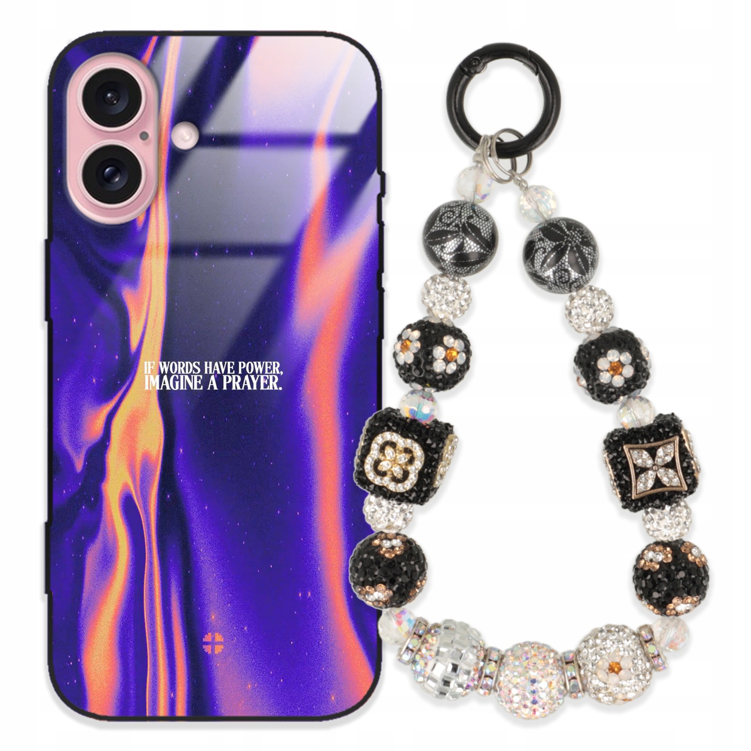 Puzdro Na Iphone 16 Case Glass| Kľúčenka Elegantné Prémiový Dizajn Puzdra