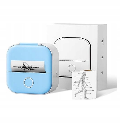 MINI DRUKARKA TERMICZNA PRZENOŚNA do NAKLEJEK ZDJĘĆ NOTATEK PHOMEMO T02 BT Producent Phomemo