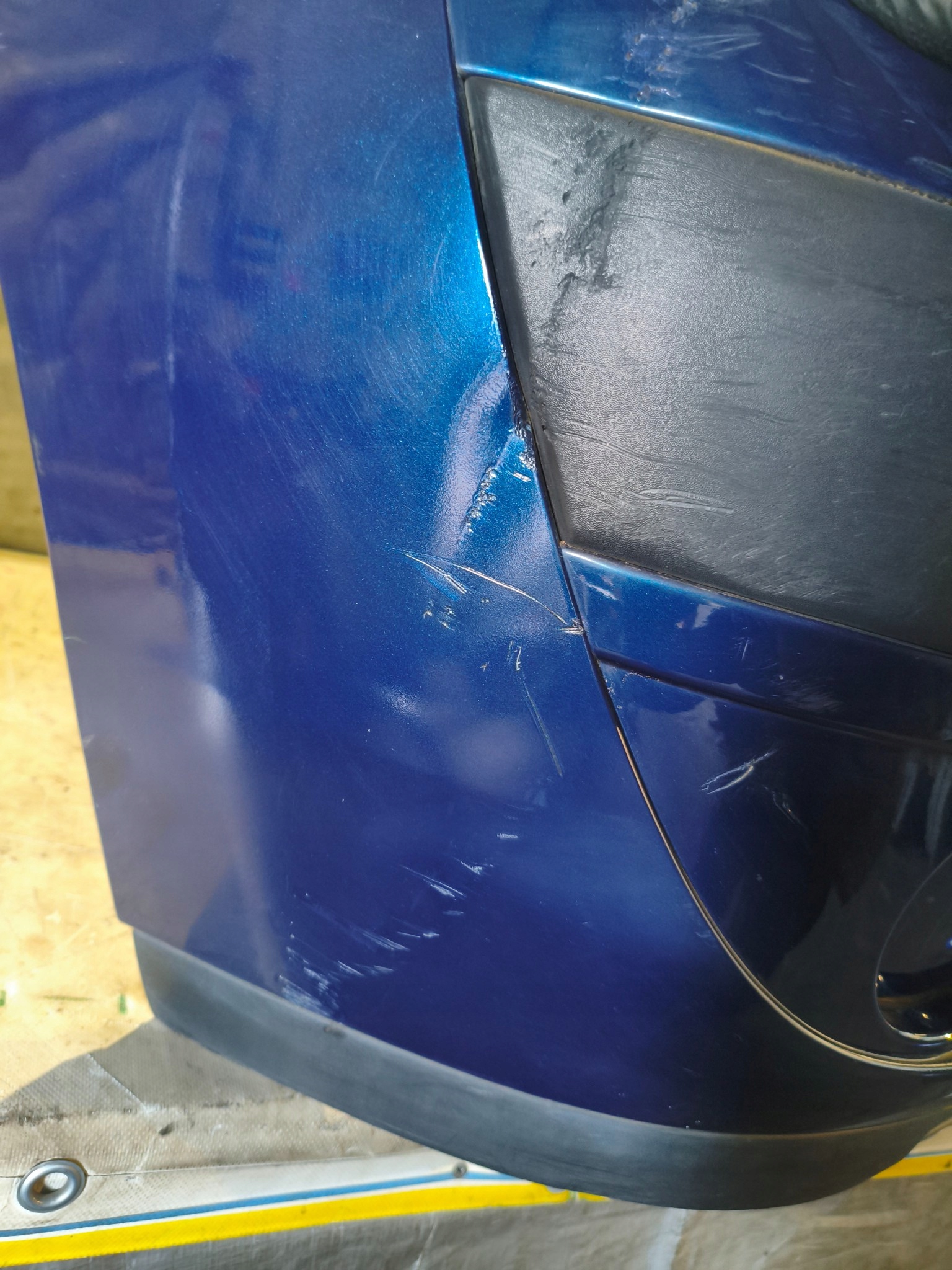 bumper front RENAULT CLIO 2 LIFT LAKIER TED44