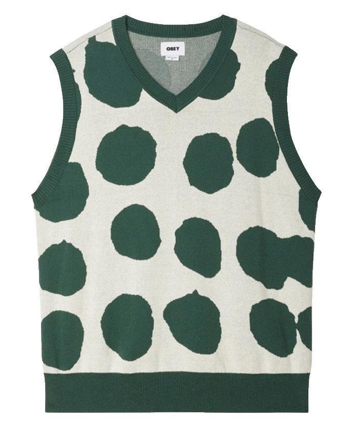 Obey Dotted Vest A215100 Svetr vel. S