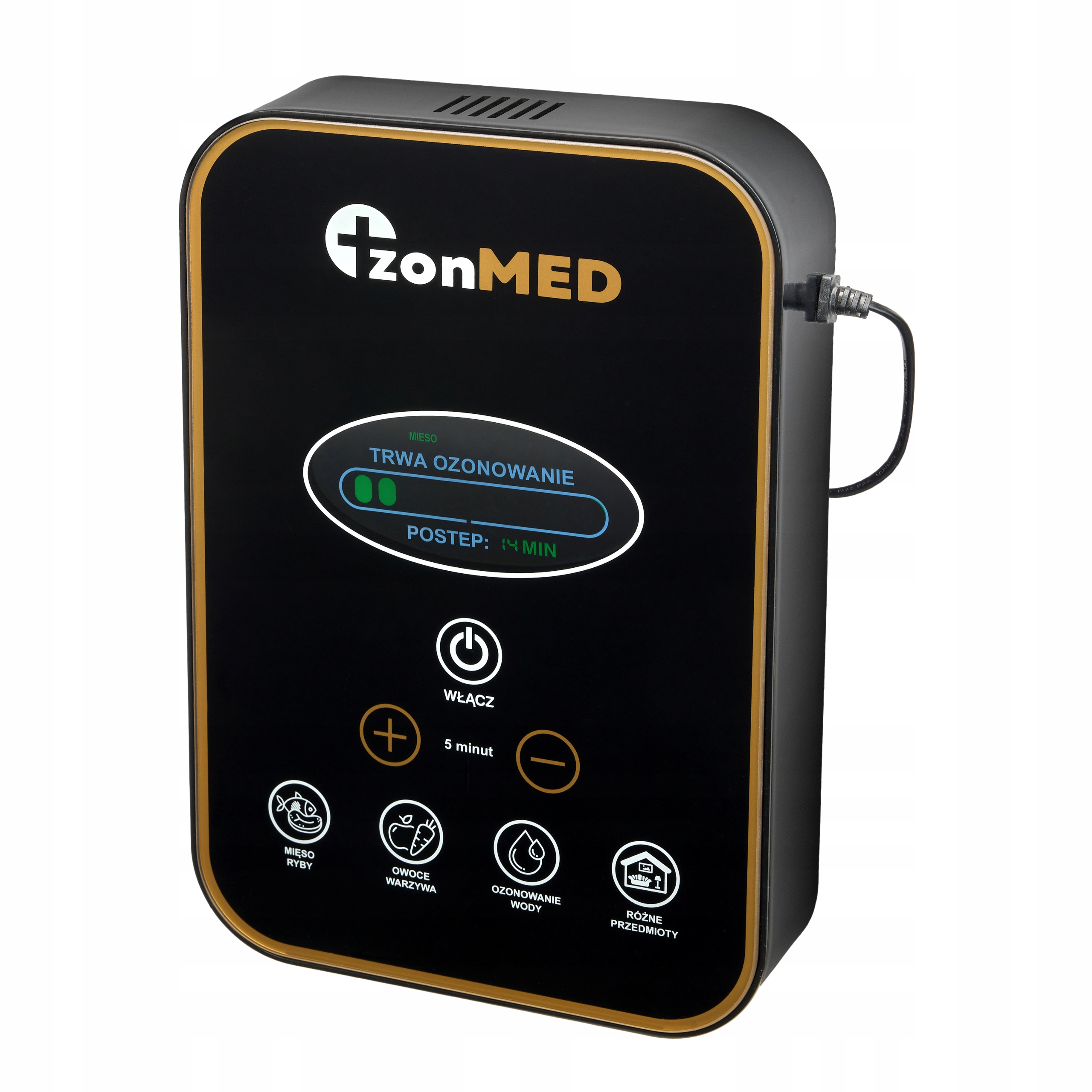 Ozonátor pro výživu vody Ozonizace konzumace masa Zeleniny Domácí OZ-1000