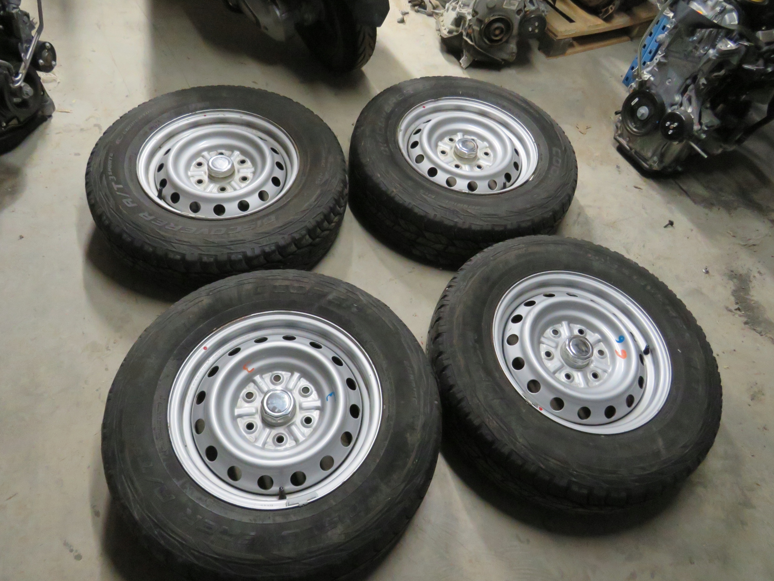 4× Обід алюміній Mitsubishi OE 6.0
